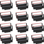 Cosob 24 Pack ERC30 Black and Red ERC30 ERC-30 ERC30/34/38 Ribbon Compatible with Epson TM-U220 M188B ERC30 ERC34 ERC38 NK506 Printer