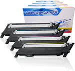 Inktoneram Compatible Toner Cartridges Replacement for Samsung CLP365 CLP-365 406S CLT-406S CLP-360 CLP-365W CLX-3305 CLX-3305FN CLX-3305FW Xpress C410W C460FW ([Black,Cyan,Magenta,Yellow], 4-Pack)
