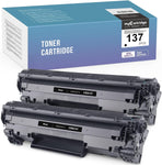 MYCARTRIDGE SUPRINT Compatible Toner Cartridge Replacement for Canon 137 CRG-137 9435B001AA ImageClass LBP151dw MF232w MF236n MF216N MF227dw D570 (2 Black)