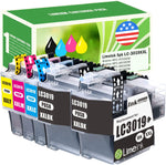 Limeink Compatible Ink Cartridge Replacement for Brother LC3019 XXL High Yield (5 Pack) for MFC-J5330DW MFC-J6530DW MFC-J6930DW MFC-J6730DW Printer (2 Black, 1 Cyan, 1 Magenta, 1 Yellow) LC 3019XXL