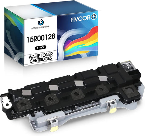 FIVCOR 115R00128 Compatible C7020 C7025 C7030 Waste Toner Box Replacement for Xerox VersaLink C7020 C7025 C7030 Printer Waste Container Box (40,000 Pages,1 Pack), 45cm*22cm*7cm, Black