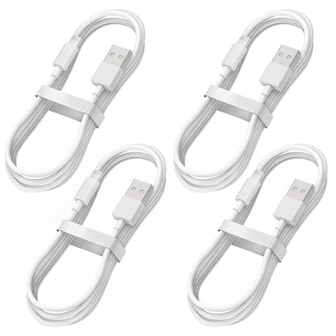 [ Apple MFi Certified ] iPhone Charger 3ft,4Pack Lightning Cable 3Foot,Fast Apple Charging Cable Cord for iPhone 13/12/11 Pro/11/XS MAX/XR/8/7/6s/6/5S/SE iPad/Air Original