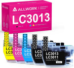 ALLWORK [ New Version LC3013 3011 Compatible Ink Cartridges Replacement for Brother LC3013 LC3011 Ink Cartridges Works with Brother MFC-J497DW MFC-J895DW MFC-J690DW MFC-J491DW Inkjet Printer 5 Packs