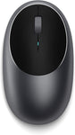 Satechi Mouse for MacBook Pro - M1 Wireless Bluetooth Mouse with Rechargeable Type-C Port - Bluetooth Mouse for Mac, Mac Mini, iMac Pro/iMac, iPad Pro M2, iPad Pro/Air M1 M2 & More (Space Gray)