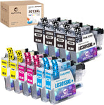 JoyPrinting LC3013 Ink Cartridges LC3013XL Ink Replacement for Brother LC3011 LC3013 XL LC 3013 Use with Brother MFC-J491DW MFC-J497DW MFC-J895DW MFC-J690DW Printers (BK/C/M/Y, 10-Pack)