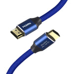 MAXLIN CABLE High Speed 8K HDMI Cable 2.1, 10 ft, Blue Gaming HDMI Cords, 48Gbps 28AWG, Supports 3D HDR eARC HDCP 2.2 2.3, 4K120, 8K60, Compatible with Apple TV Ethernet Dolby Vision Roku Xbox PS5