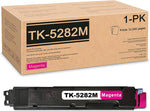 ALUMUINK TK-5282M TK5282 1T02TWBUS0 Toner Cartridge (Magenta,1 Pack) Auk Compatible Replacement for Kyocera TK5282 Toner Cartridge Ecosys M6235cidn M6635cidn P6235cdn Printers