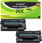 Juyudow Toner Cartridge Compatible for HP 26X CF226X for HP Pro M402n M402dn M402dne M402dw MFP M426fdw M426fdn M426dw M402 M426 Printer High Yield 9000 Pages (4 Packs, Black)