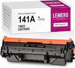 LemeroSuperx Compatible Toner Cartridge Replacement for HP 141A W1410A Black Toner Cartridge(No Chip) , for Laserjet M110we M110w MFP M139we M140w Printer (1 Black)