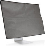 kwmobile Monitor Cover Compatible with 20-22" Monitor - Dust Cover Computer Screen Protector - Dark Grey