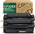 CAVDLE CF226X Compatible Toner Cartridge Replacement for HP CF226X 26X CF226A Work with Pro M402dw M402dn M402n M402dne MFP M426fdw M426fdn M426dw Printers -2 Packs