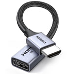 UGREEN HDMI Extender 8K HDMI Extension Cable 0.5FT Male to Female Adapter Cord 8K@60Hz 4K@240Hz 2.1 High-Speed 48Gbps, Compatible with PS5/Nintendo Switch/Xbox Series X/Roku Stick/Blu-ray Laptop PC TV