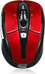 Adesso iMouse S60R iMouse S60 2.4 GHz Wireless Programmable Nano Mouse (Red)