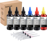 YOUEXPERT Ink Refill kit 6x100ml for Canon 250 251 270 271 280 281 225 226 1200 2200 PG210 CL211 PG245 CL246 Printer Ink Refill Inkjet Refill with 5 Syringes (3BK, BK, C, M, Y)