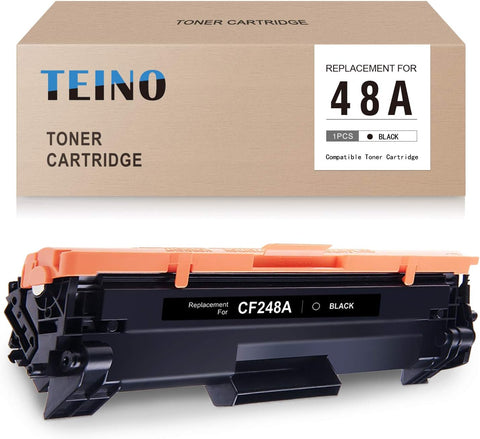 TEINO Compatible Toner Cartridge Replacement for HP 48A CF248A for Laserjet Pro MFP M29w M29a M29 M28w M28a M28 Laserjet Pro M15w M15 M15a M16 M16a M16w (Black, 1 Pack)