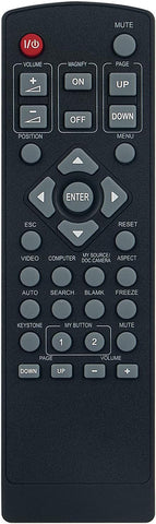 R007 Replacement Remote Compatible with Hitachi Projector CP-X2021WN CP-X2521WN CP-X3021WN CPX10WN CPX11WN CPWX12WN CP-X2511N CP-X3011N CP-X4011N CP-X2011N ED-X45N