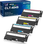 ONLYU Compatible Toner Cartridge Replacement for Samsung CLT 404S CLT-K404S CLT-C404S CLT-M404S CLT-Y404S to Used with Xpress C480FW C430W SL-C430W SL-C480FW SL-C480FN Printer (4 Packs)…