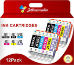 280XXL 281XXL Compatible Ink Cartridge for Canon 280 281 XXL PGI-280XXL CLI-281XXL PGBK for Pixma TR8520 TR8620 TR8600 TR8500 TR7520 TS6120 TS6220 TS9120 TS6320 TS8300 Printer 12 Pack