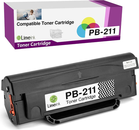 Limeink Compatible Cartridge Replacement for Pantum PB-211 PB-211EV Toner Cartridge Work with Pantum P2502w P2500W M6550 M6550W M6550N M6600 M6600W M6600N P2500 P2500NW (1 Black)