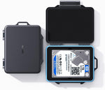 iDsonix 3.5 Inch Hard Drive Portable Carrying Caes, 5 Pack Storage Box for HDD External Hard Drive Case, Protective Box with Anti-Static ,Shockproof and Dustproof Function