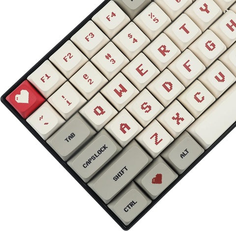 YMDK 146 Key Gameboy Dye Sub ZDA PBT Keycap Similar to XDA for MX Keyboard 104 87 61 Melody 96 KBD75 ID80 GK64 68?Only Keycap? (Gameboy)