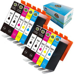 YUUSHA Compatible Ink Cartridge Replacement for HP 564 XL 564XL for DeskJet 3520 3522 Photosmart 7520 6520 5520 7525 5514 7510 (4 Black/2C/2M/2Y) 10packs