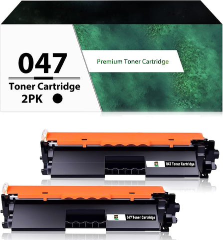 047 Compatible Replacement for Canon 047 Toner Cartridge for imageCLASS LBP113W MF113W MF110/LBP110 Series, i-SENSYS LBP113W MF113W MF110/LBP110 Series Printer (Black, 2Pack)