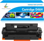 TRUE IMAGE Compatible Toner Cartridge Replacement for Canon 046 046H CRG-046H MF733Cdw Toner for Canon Color ImageClass MF733Cdw MF731Cdw MF735Cdw LBP654Cdw Printer Ink (Black, 1-Pack)