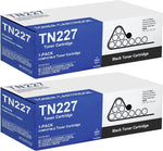 2 Pack Black TN227 High Yield Toner Replacement for Brother MFC-L3710CW MFC-L3730CDW MFC-L3750CDW MFC-L3770CDW DCP-L3510CDW DCP-L3550CDW HL-L3210CW HL-L3230CDW HL-L3230CDN HL-L3270CDW HL-L3290CDW