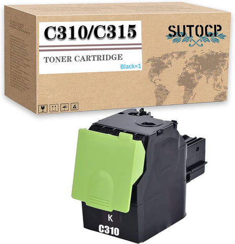 Compatible Replacement Toner Cartridge for Xerox 006R04356 (Black) ,to Use with C310 C310DNI C310DNIM C315 C315DNI Printer (High Yield 1 Pack Black Toner)