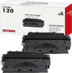 120 Black Toner Cartridge 2 Pack Compatible Replacement for Canon 120 Toner Cartridge CRG120 CRG-120 for Canon imageCLASS D1120 D1550 D1150 D1320 D1350 D1520 D1100 D1370 MF6680DN MF417dw Printer