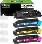 ToBeter Compatible Toner Cartridge Replacement for Kyocera TK5292 TK-5292 5292K 5292C 5292M 5292Y Use for ECOSYS P7240cdn Printer (Black, Cyan, Magenta, Yellow, 4-Pack)