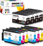 Miss Deer 950XL 951XL Combo Pack Compatible Ink Cartridges Replacement for HP 950 951XL,Work for HP Officejet Pro 8610 8600 8620 8630 8640 8100 8615 251dw 271dw 276dw(4BK,2C,2M,2Y)