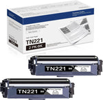 [Black] 2 Pack TN-225 TN225BK Compatible Toner Cartridge Replacement for DCP-9015CDW 9020CDN HL-3140CW 3150CDN Printer Ink Cartridge.