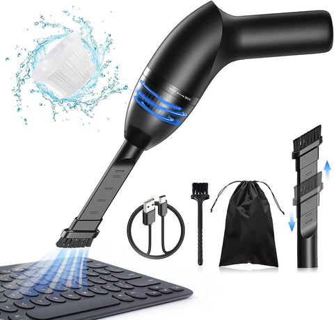 Hayousui 4.3Kpa Keyboard Vacuum Cleaner Mini?Handheld Computer Vacuum Cordless for Car Laptop Sewing Machine Portable Keyboard Vac USB Desk Crumbs Dust Cleaners