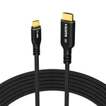 USB C to HDMI 2.1 Cable 4 Feet, USB 3.1 Type C to 8K HDMI Cable, (8K@60Hz,4K@120Hz) Thunderbolt 3/4 Compatible, for MacBook Pro, iPad Pro, Samsung Galaxy, Dell, HP and More