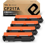 17A CF217A TESEN Compatible Toner Cartridge Replacement for HP 17A CF217A for HP Pro M102w M102a MFP M130fw M130nw M130fn M130a Printer 4 Packs Black with CHIP