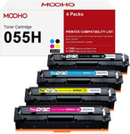 055H 055 Toner MF743Cdw Toner Cartridge Replacement for Canon 055H 055 High Yield Color imageCLASS MF741Cdw MF743Cdw MF745Cdw MF746Cdw LBP664Cdw Toner Printer (Black,Cyan,Yellow,Magenta)