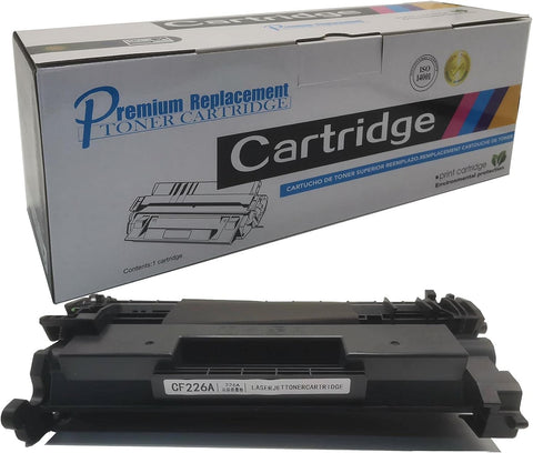 Compatible Toner Cartridge Replacement for HP Laserjet 26A CF226A 26X CF226X Pro M402DN M402N M402DW Pro MFP M426FDW M426FDN M426DW (Black 1-Pack)