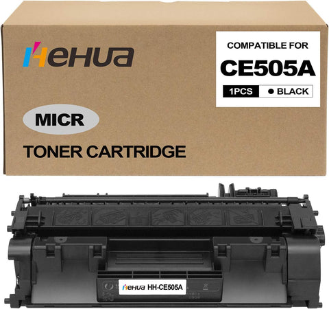 hehua Compatible MICR Toner Cartridge Replacement for HP 05A CE505A MICR for P2035 P2035n P2035X (1 Pack)