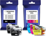 LC3019 Super High Yield Compatible Ink Cartridge Replacement for Brother LC3019XXL Ink Cartridges (2 Black, 1 Cyan, 1 Magenta, 1Yellow)