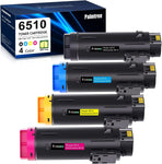 Palmtree Compatible Toner Cartridge Replacement for Xerox Phaser 6510 Toner Xerox WorkCentre 6515 Toner for Xerox 6510dn 6515dn (Black Pages-5500, Color Pages-3400, Total 4 Pack)