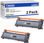 High Yield TN660 TN630 Black Toner Cartridge Replacement for Brother TN-660 630 to Use with MFC-L2700DW L2720DW L2740DW HL-L2300D L2320D L2360DW L2380DW DCP-L2540DW Laserjet Printer?2 Pack?