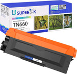 SuperInk Toner Cartridge Replacement Compatible for Brother TN630 TN660 TN-660 Use with HL-L2300D DCP-L2520DW DCP-L2540DW HL-L2360DW HL-L2320D HL-L2380DW MFC-L2707DW MFC-L2720DW Printer (Black 1 Pack)