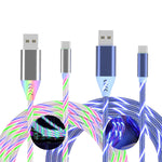 USB C Charging Cable, Shining USB A to C Fast Charging Data Sync Cord Compatible with Galaxy Note 20 Ultra/Note 10/S20/S10/S8 Plus/Note 9 (Color&Blue,3.3Ft)