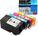 902XL Ink Cartridges Combo Pack Replacement for HP 902XL Used in OfficeJet Pro 6978 6968 6958 6962 6970 6954 6960 6950 6979 Printer (902XL Ink Cartridges, Black Cyan Magenta Yellow)