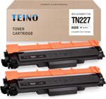 TEINO Compatible Toner Cartridge Replacement for Brother TN227 TN227BK TN223 for Brother MFC-L3770CDW MFC-L3750CDW MFC-L3710CW HL-L3290CDW HL-L3210CW (Black, 2 Pack)