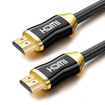 RHITLAND 8K HDMI Cable 6.5FT, High Speed Ultra HDMI 48Gbps Braided Cord- 8K@60Hz, DTS:X, HDCP 2.1, HDR 10 Compatible with Apple TV/Fire TV/Roku TV/Playstation/PS5/Sony LG