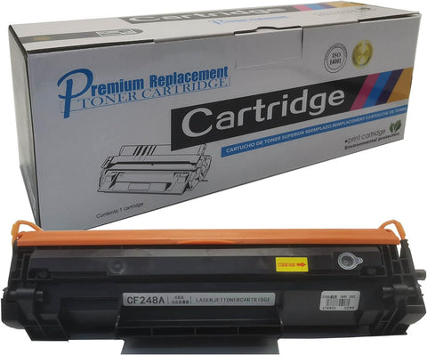 Compatible Toner Cartridge Replacement for HP 48A CF248A Compatible with Laserjet Pro M15w M15a M16w M16a MFP M28w M29w M30w M31w M28a M29a Printer (Black, 1-Pack)