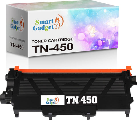 Smart Gadget Compatible Toner Cartridge Replacement TN-450 | Use with DCP-7060D MFC-7360N Intellifax 2840 2940 HL-2220 HL-2240 Printers | 1_Pack